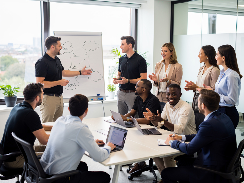 Facilitation skills training session in action