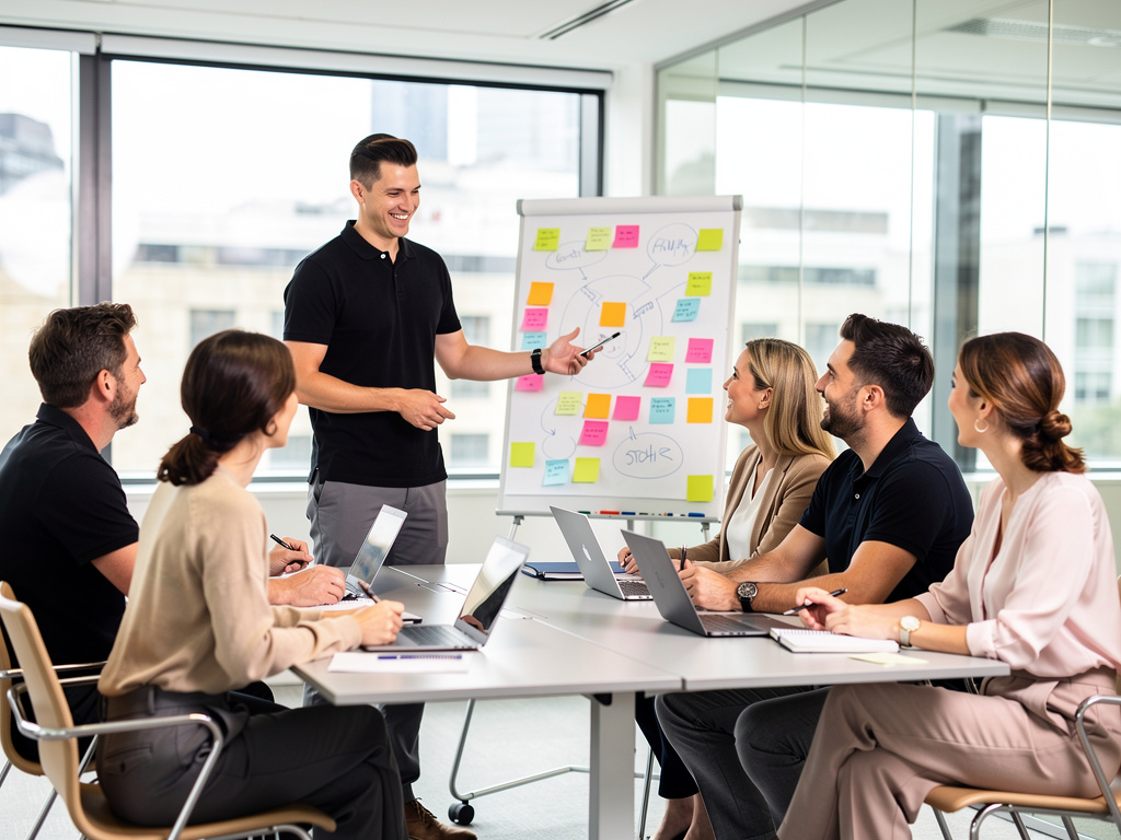 Facilitation Skills in Action in a UK Office